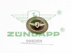 ZM243 Klistermärke runt 41mm med ZÜNDAPP logo (guld/svart)